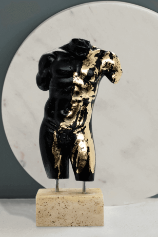 Male body Hermes sculpture