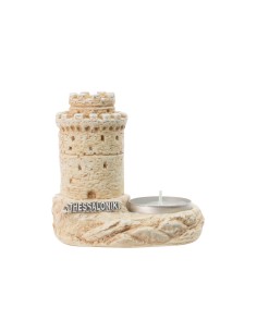 White Tower Candle Holder