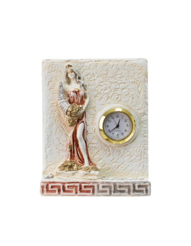 God Of Luck Tyche Table Clock