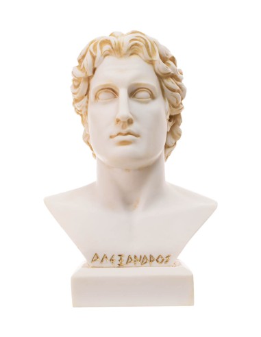 Alexander the Great Bust 29 Cm.